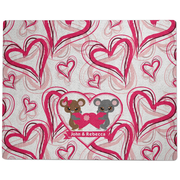 Valentine's Day Dog Food Mat - Large without Bowls