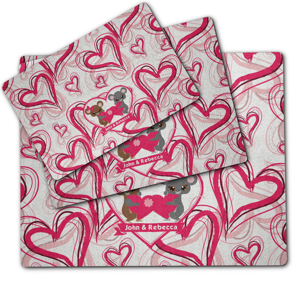 Valentine's Day Dog Food Mat - MAIN (sm, med, lrg)