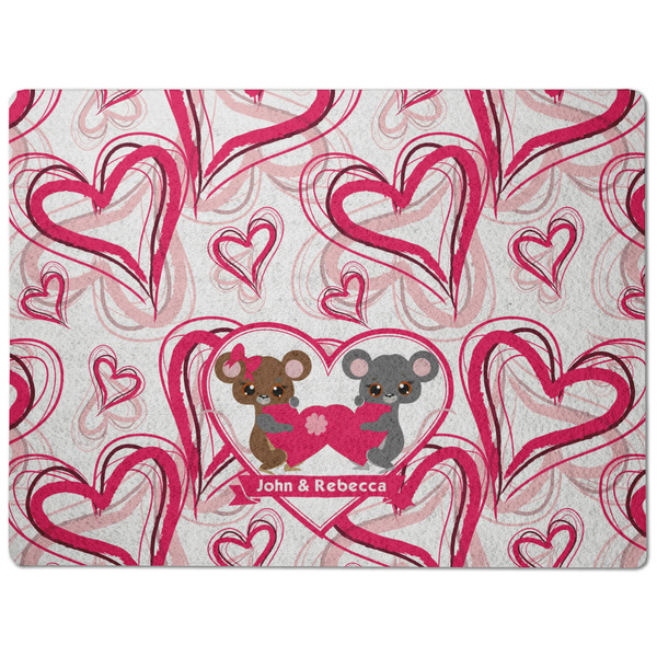 Valentine's Day Dog Food Mat - Medium without bowls