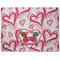 Valentine's Day Dog Food Mat - Medium without bowls