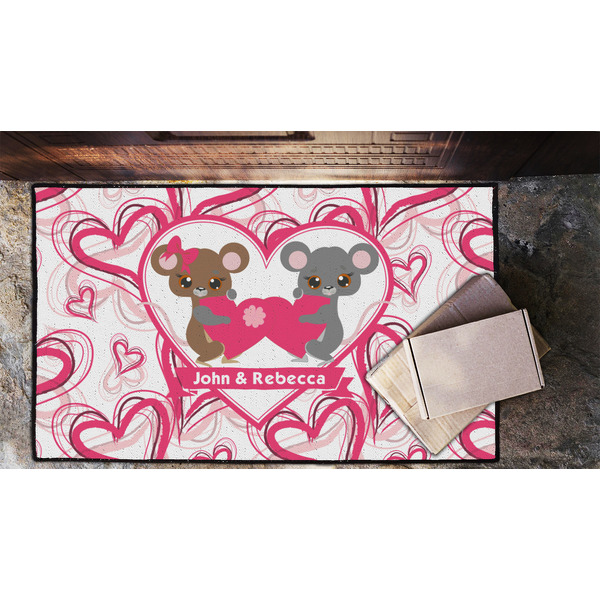 Valentine's Day Door Mat - LIFESTYLE (Lrg)