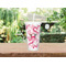 Valentine's Day Double Wall Tumbler with Straw Lifestyle
