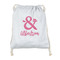 Valentine's Day Drawstring Backpacks - Sweatshirt Fleece - Double Sided - FRONT