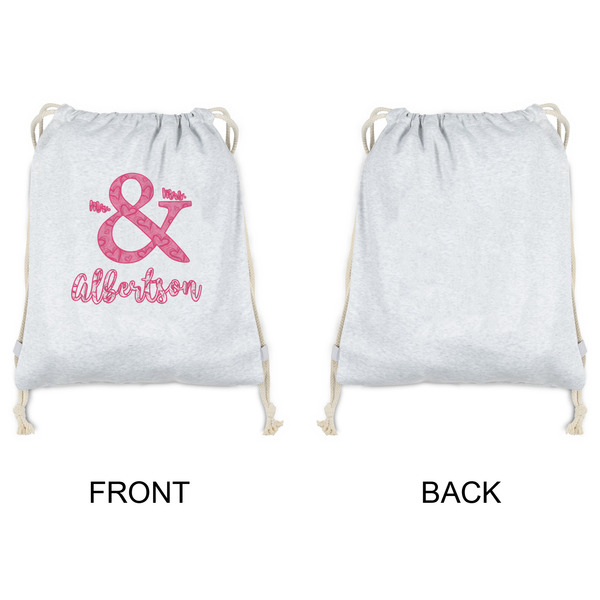 Valentine's Day Drawstring Backpacks - Sweatshirt Fleece - Single Sided - APPROVAL