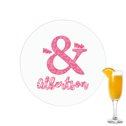 Valentine's Day Printed Drink Topper - 2.15" (Personalized)
