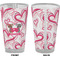 Valentine's Day Pint Glass - Full Color - Front & Back Views