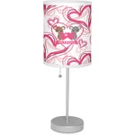 Valentine's Day 7" Drum Lamp with Shade Polyester (Personalized)