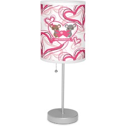 Valentine's Day 7" Drum Lamp with Shade (Personalized)