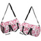 Valentine's Day Duffle bag small front and back sides