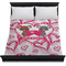 Valentine's Day Duvet Cover - Queen - On Bed - No Prop