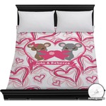 Valentine's Day Duvet Cover - Full / Queen (Personalized)