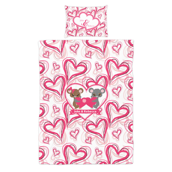 Valentine's Day Duvet Cover Set - Twin - Alt Approval