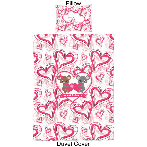 Valentine's Day Duvet Cover Set - Twin - Approval