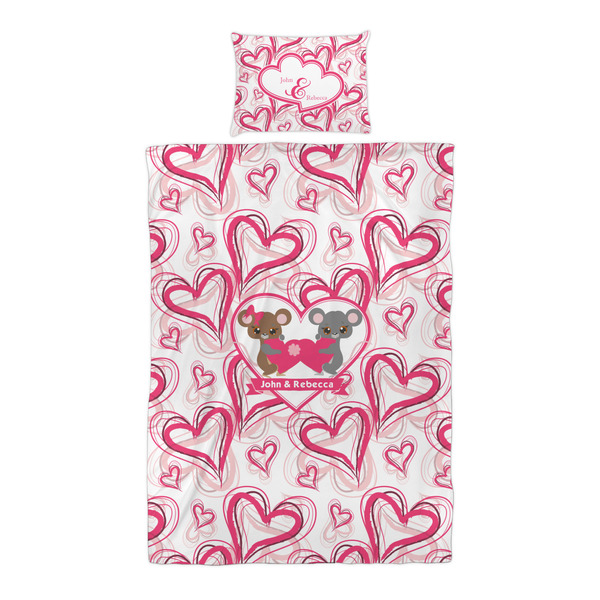 Valentine's Day Duvet Cover Set - Twin XL - Alt Approval