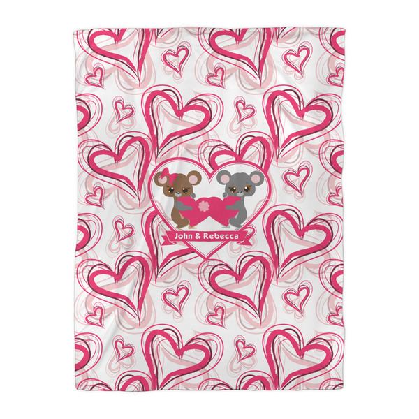 Valentine's Day Duvet Cover - Twin XL - Front