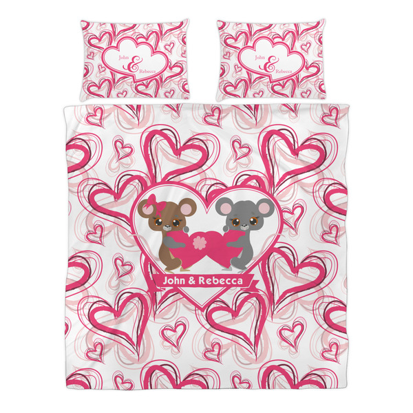 Valentine's Day Duvet cover Set - Queen - Alt Approval