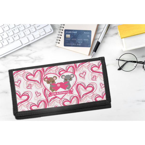 Valentine's Day DyeTrans Checkbook Cover - LIFESTYLE