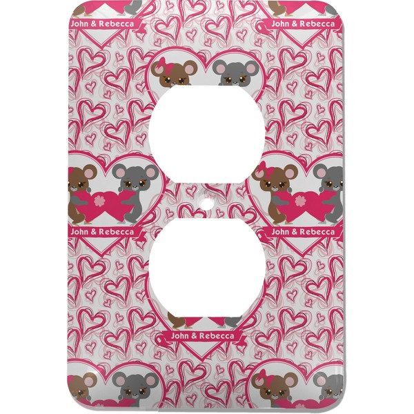 Custom Valentine's Day Electric Outlet Plate (Personalized)