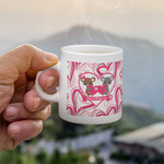 Valentine's Day Single Shot Espresso Cup - Single (Personalized)