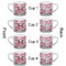 Valentine's Day Espresso Cup - 6oz (Double Shot Set of 4) APPROVAL