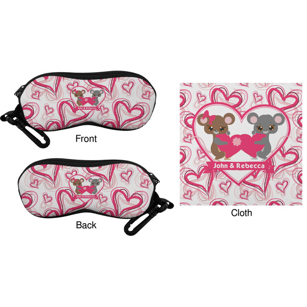 Valentine's Day Eyeglass Case & Cloth (Approval)
