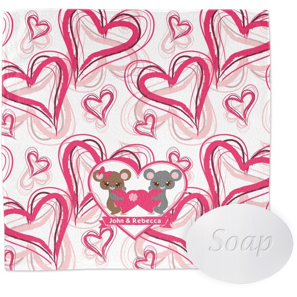 Custom Valentine's Day Washcloth (Personalized)
