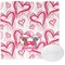 Valentine's Day Wash Cloth with soap