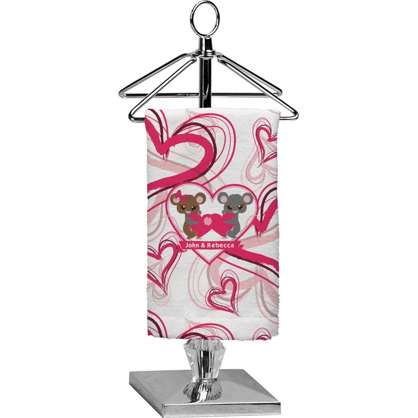 Custom Valentine's Day Finger Tip Towel - Full Print (Personalized)