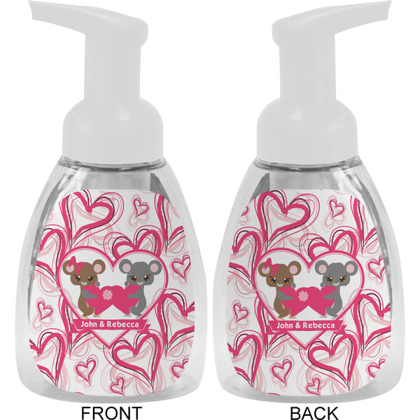 Valentine's Day Foam Soap Bottle Approval - White