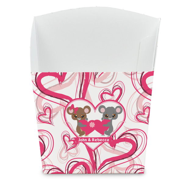 Custom Valentine's Day French Fry Favor Boxes (Personalized)