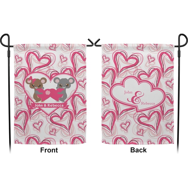 Valentine's Day Garden Flag - Double Sided Front and Back