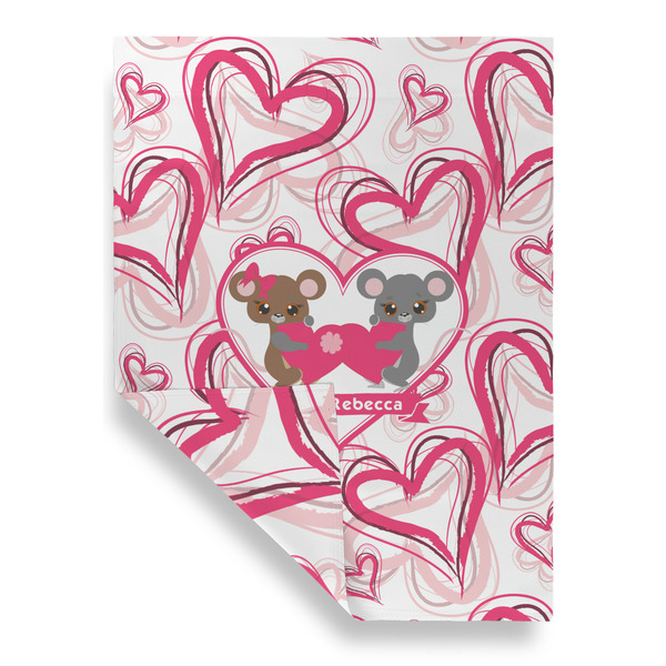 Valentine's Day Garden Flags - Large - Double Sided - FRONT FOLDED