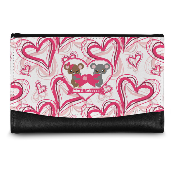 Custom Valentine's Day Genuine Leather Women's Wallet - Small (Personalized)