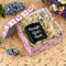 Valentine's Day Gift Boxes with Lid - Canvas Wrapped - X-Large - In Context