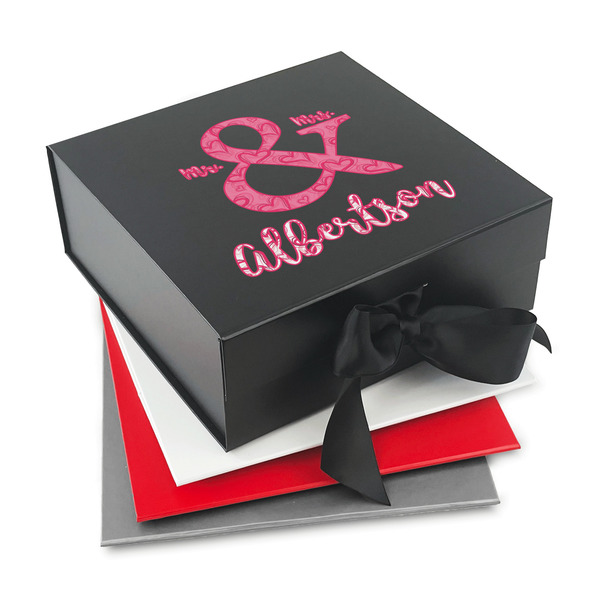 Custom Valentine's Day Gift Box with Magnetic Lid (Personalized)