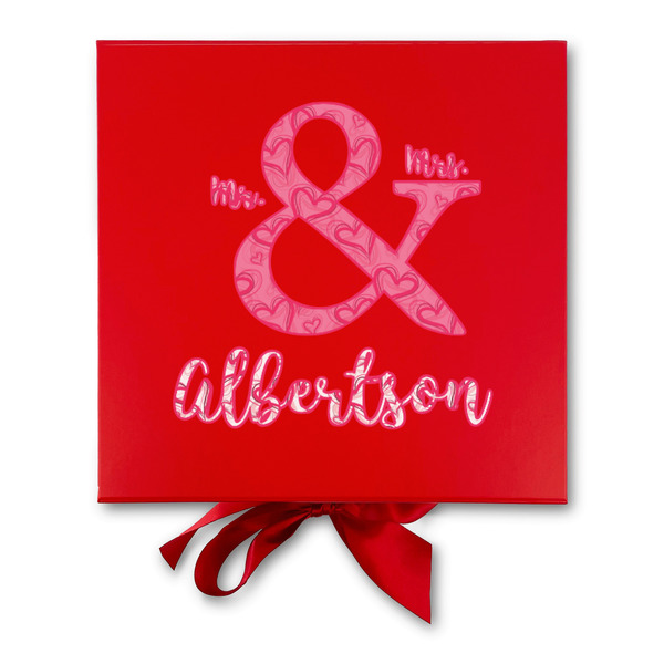 Valentine's Day Gift Boxes with Magnetic Lid - Red - Approval