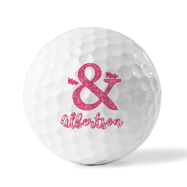 Valentine's Day Golf Balls - Generic - Set of 3 - FRONT
