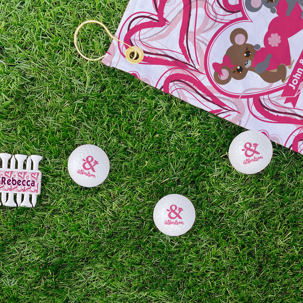 Valentine's Day Golf Balls - Generic - Set of 3 - LIFESTYLE