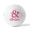 Valentine's Day Golf Balls - Titleist - Set of 3 - FRONT