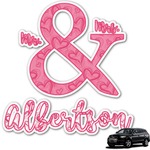 Valentine's Day Graphic Car Decal (Personalized)