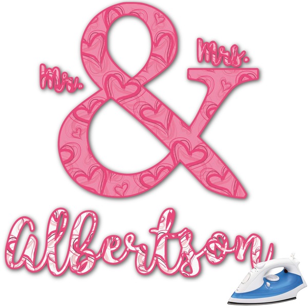 Custom Valentine's Day Graphic Iron On Transfer (Personalized)