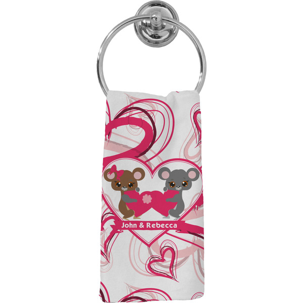 Custom Valentine's Day Hand Towel - Full Print (Personalized)