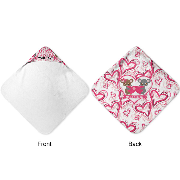 Valentine's Day Hooded Baby Towel- Approval