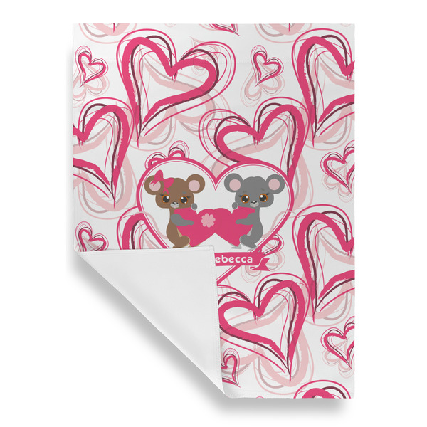 Valentine's Day House Flags - Single Sided - FRONT FOLDED