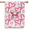 Valentine's Day 28" House Flag (Personalized)