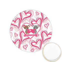 Valentine's Day Printed Cookie Topper - 1.25" (Personalized)