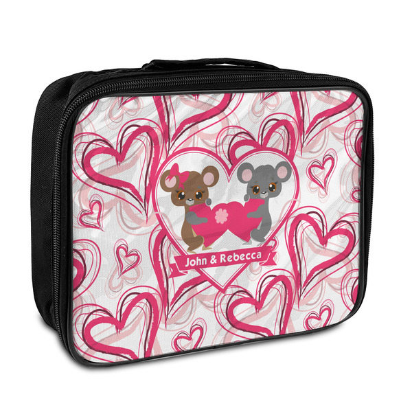 Custom Valentine's Day Insulated Lunch Bag (Personalized)