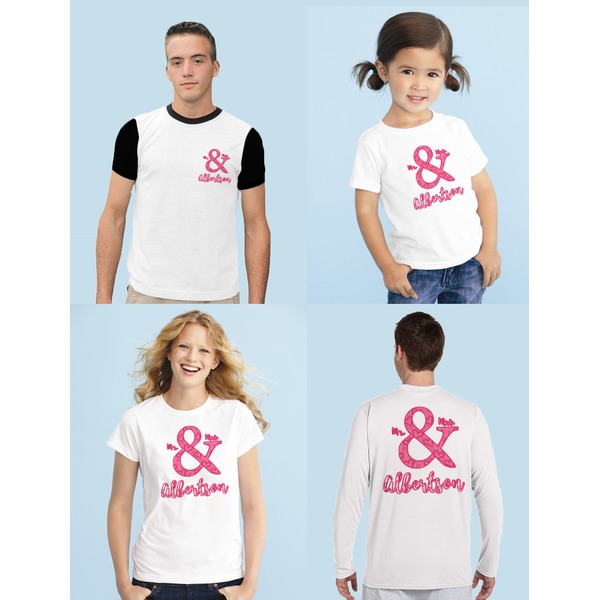 Valentine's Day Iron-On Sizing on Shirts