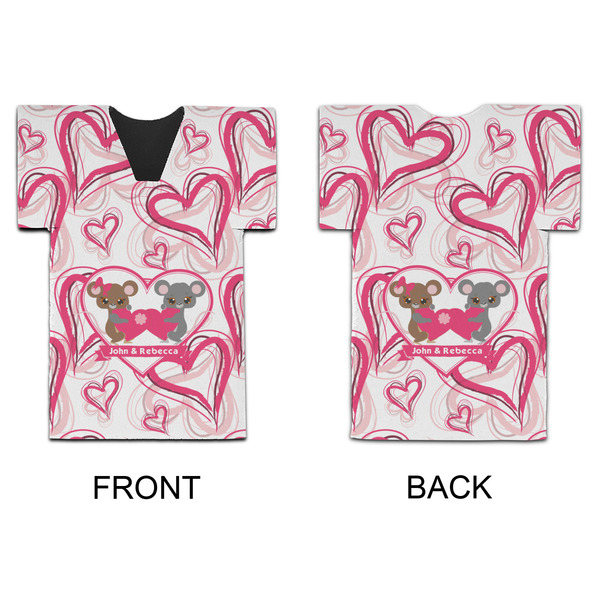 Valentine's Day Jersey Bottle Cooler - APPROVAL