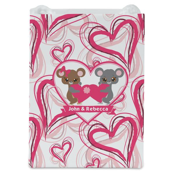 Valentine's Day Jewelry Gift Bag - Matte - Front